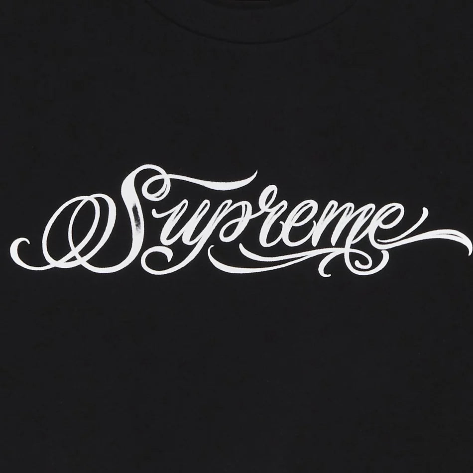 Supreme Script Tee 'Black'