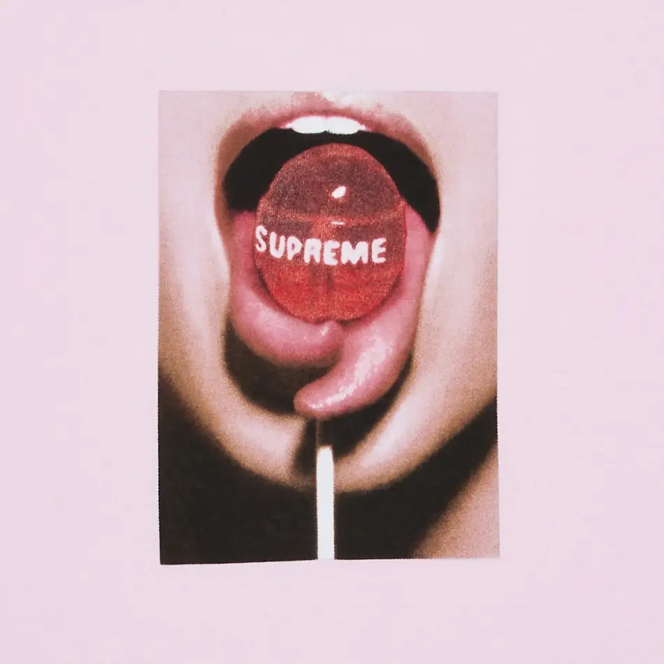 Supreme Lollipop Tee 'Light Pink'