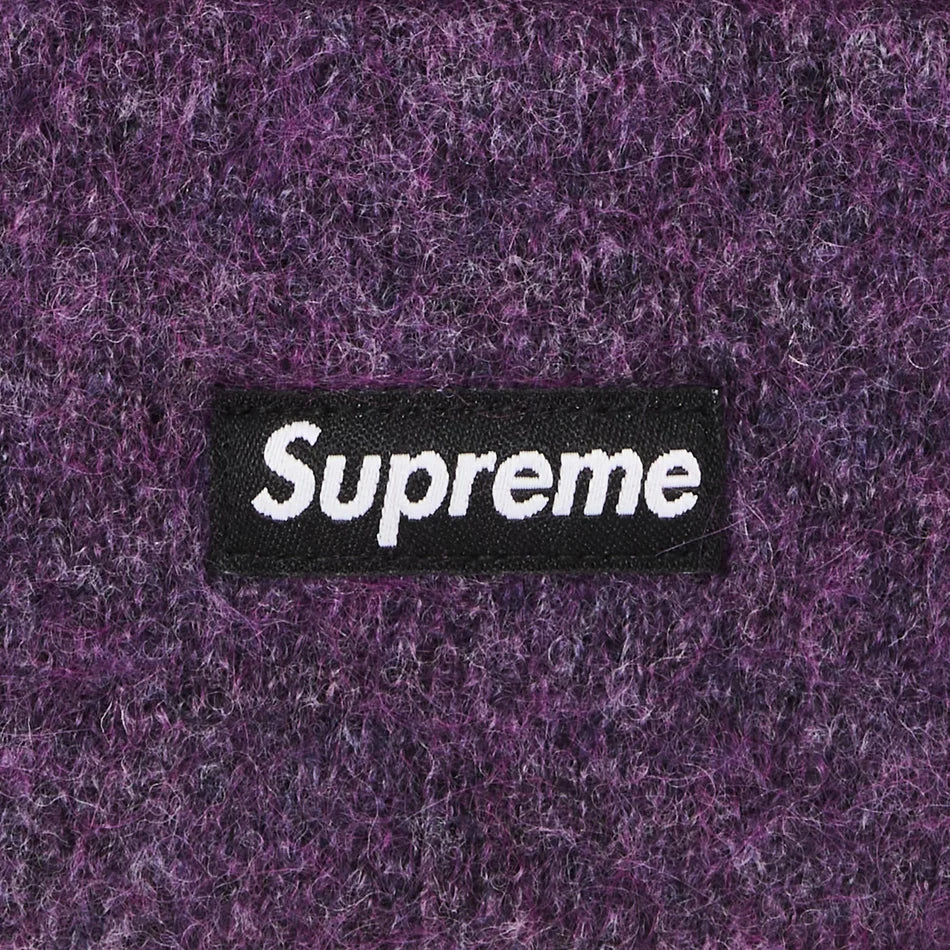 Supreme Mohair Beanie 'Plum'