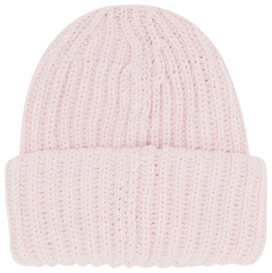 Supreme Classic Logo Chunky Ribbed Beanie 'Light Pink'