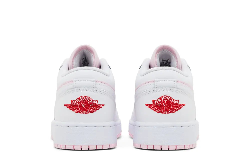 Nike Air Jordan 1 Low Pink Foam Fire Red White (GS)