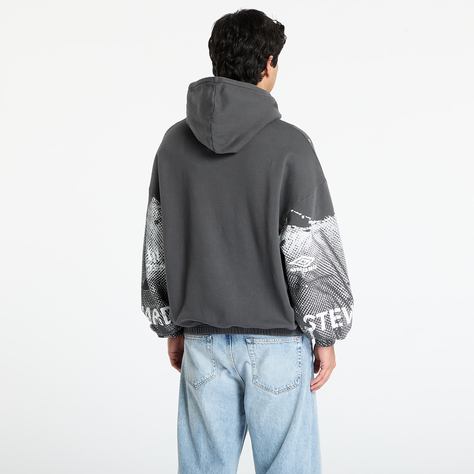 Umbro x Slam Jam Steward Vest Masked Hoodie Dark Grey