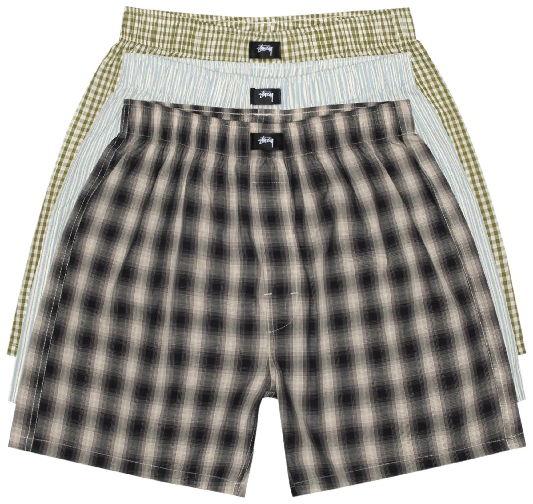 Stussy BOXER SHORTS 3 PACK Multi