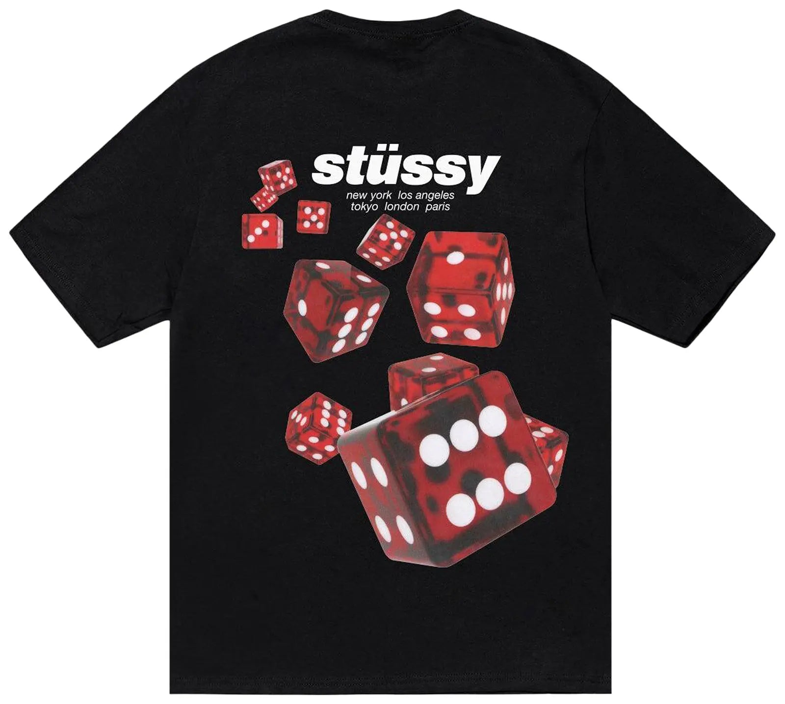 Stussy Rollers Tee Black
