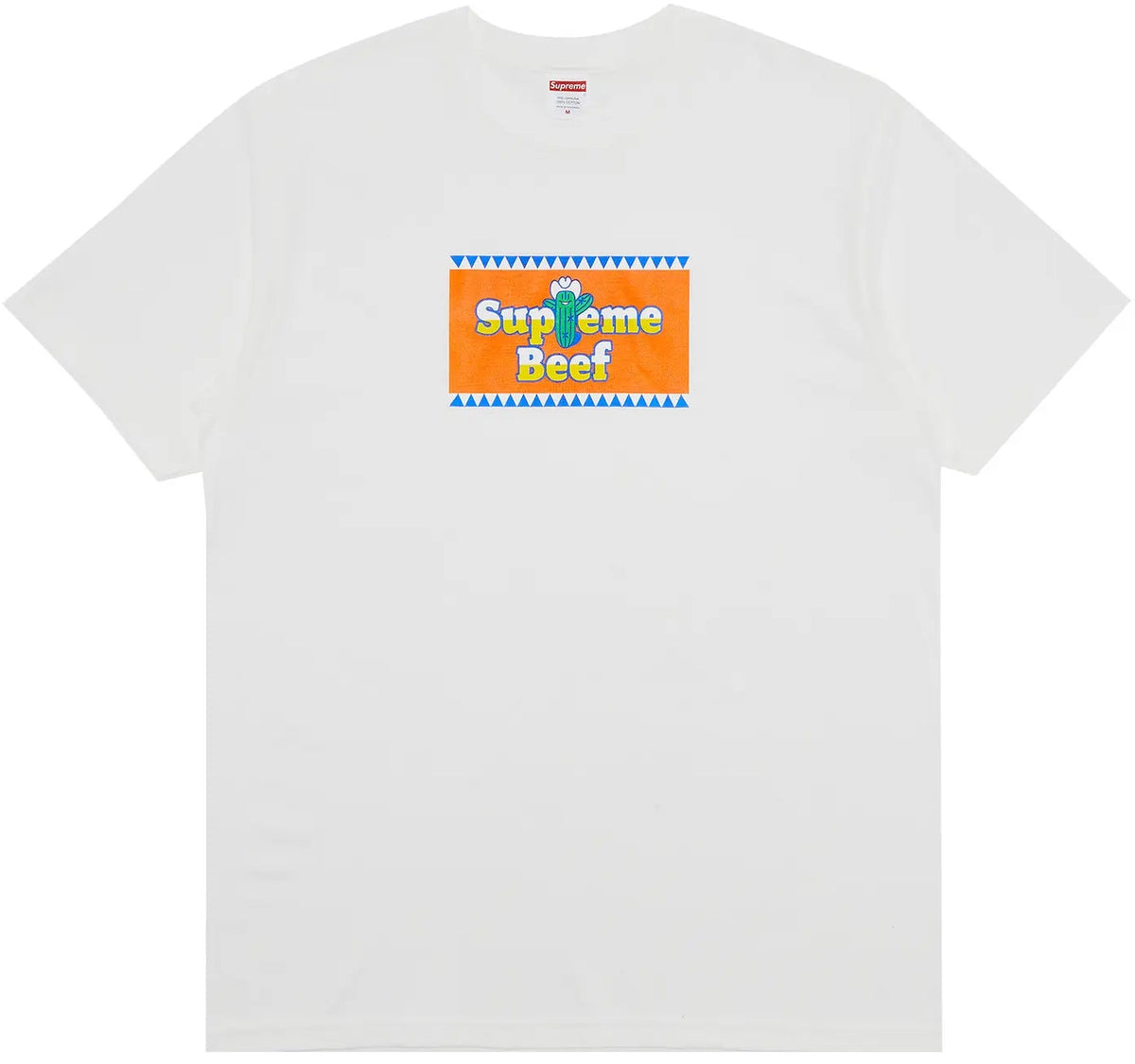 SUPREME BEEF TEE WHITE