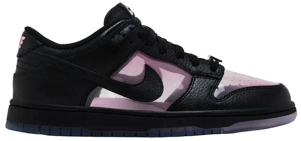 Nike Dunk Low Black Pink Rise