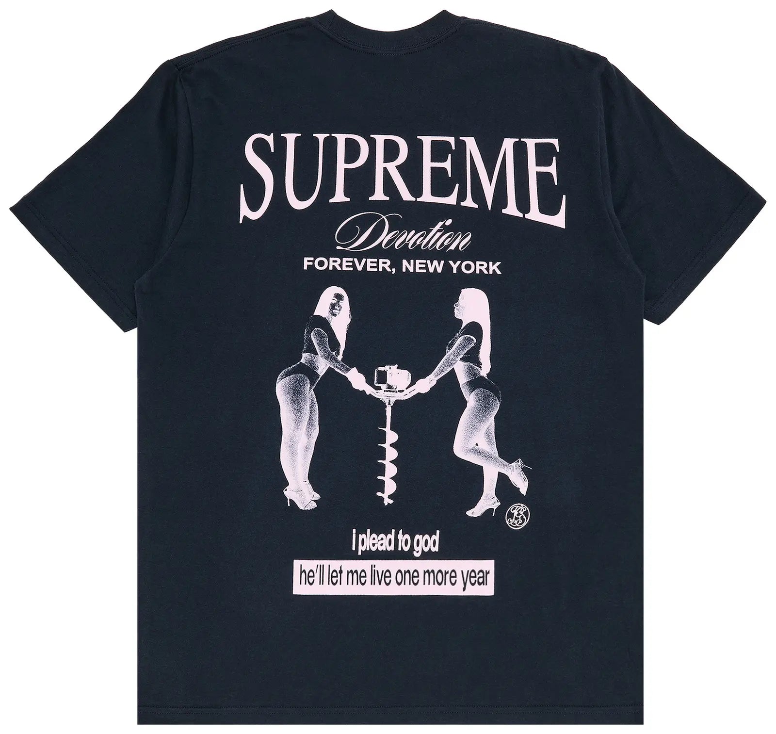 Supreme Devotion Tee Navy