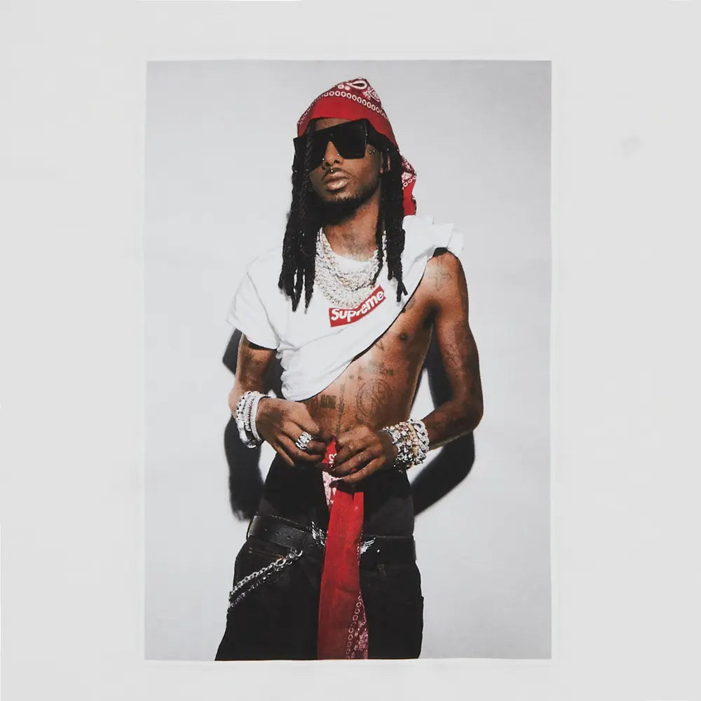 Supreme Playboy Carti Tee White