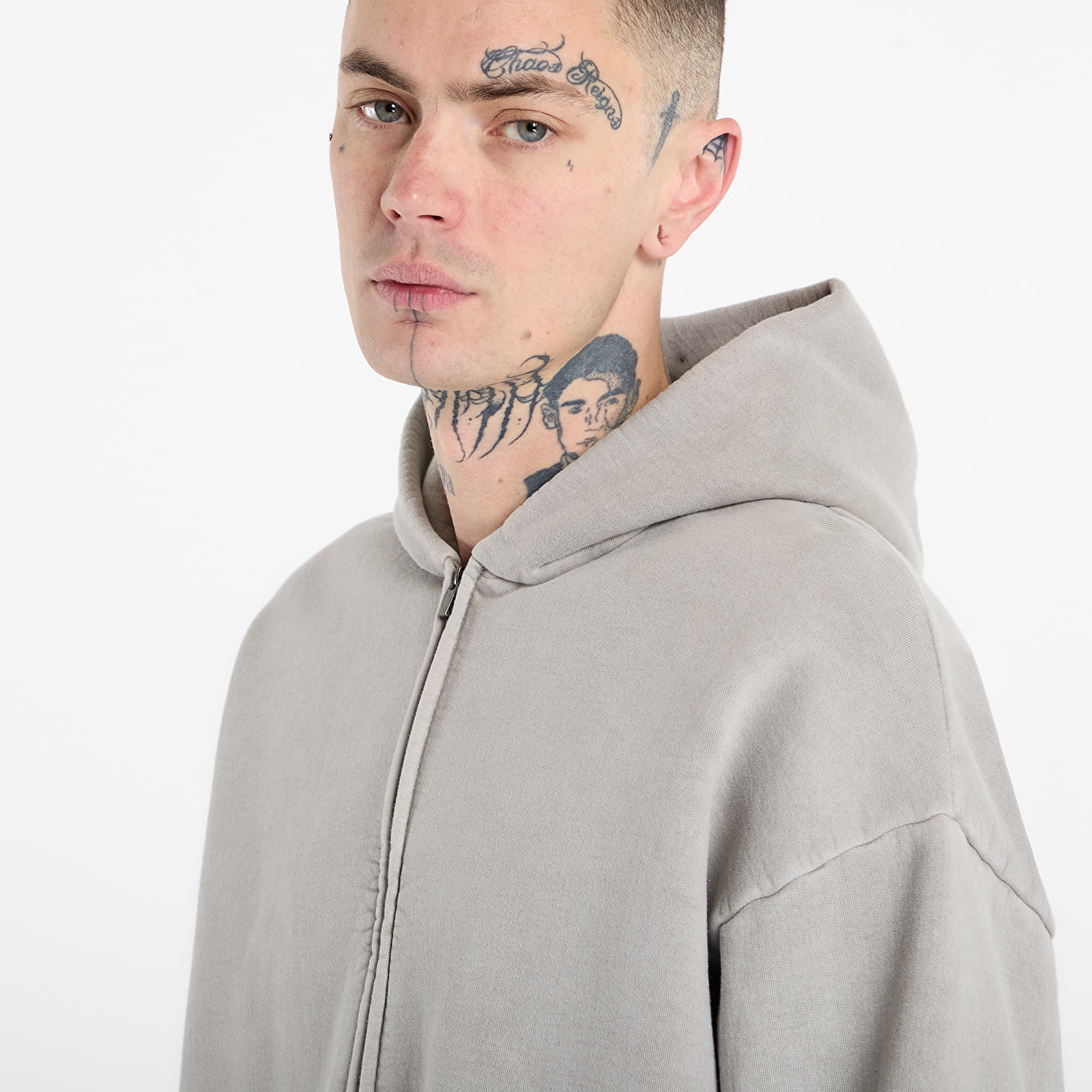 Fear of God Essentials Mens Classic Full Zip Hoodie