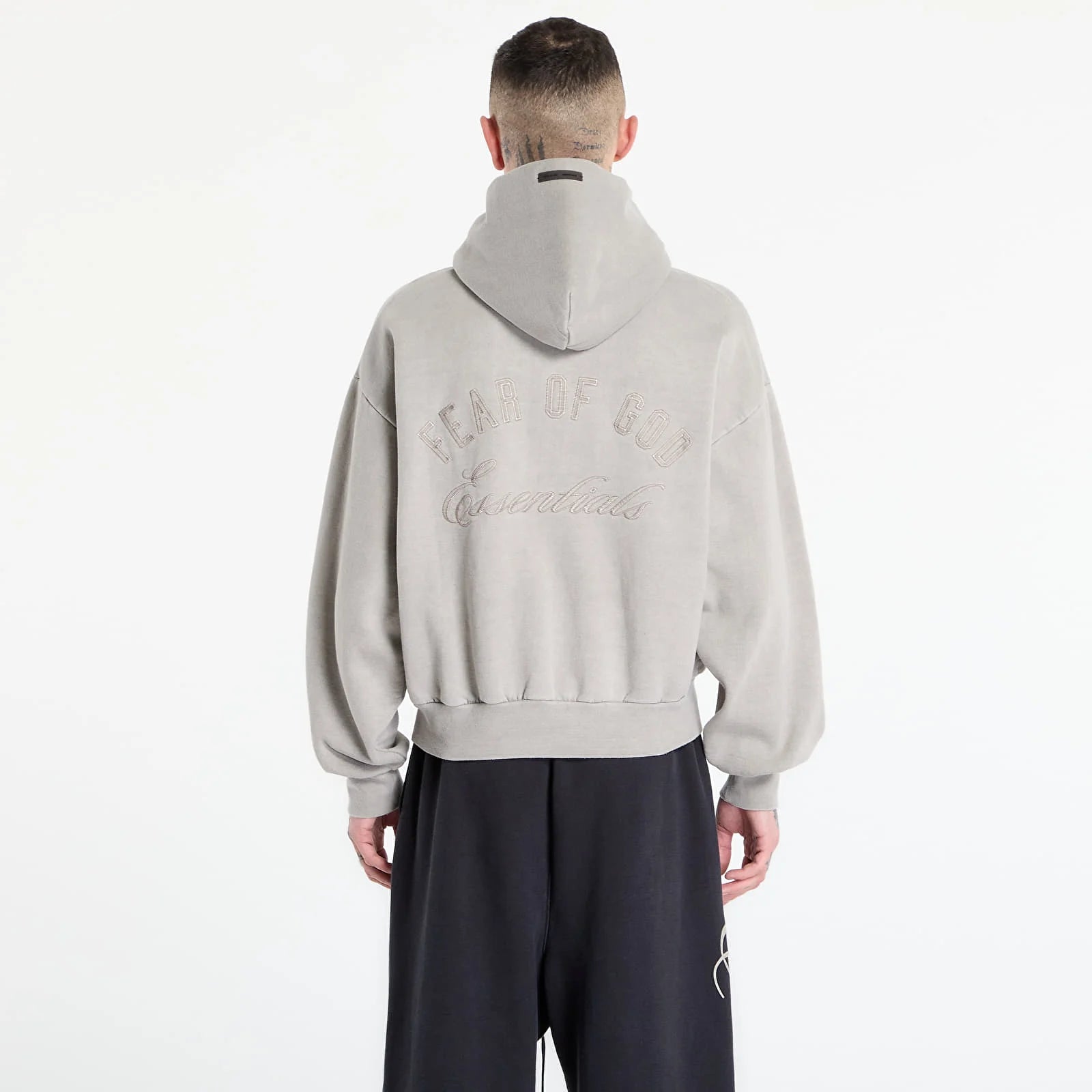 Fear of God Essentials Mens Classic Full Zip Hoodie
