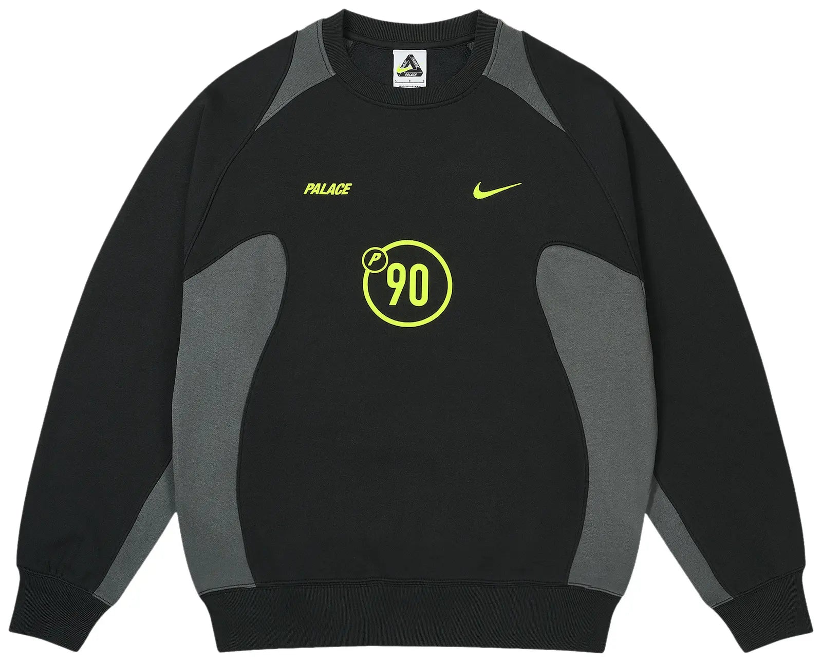 Palace x Nike Total P90 Crewneck Sweatshirt Black