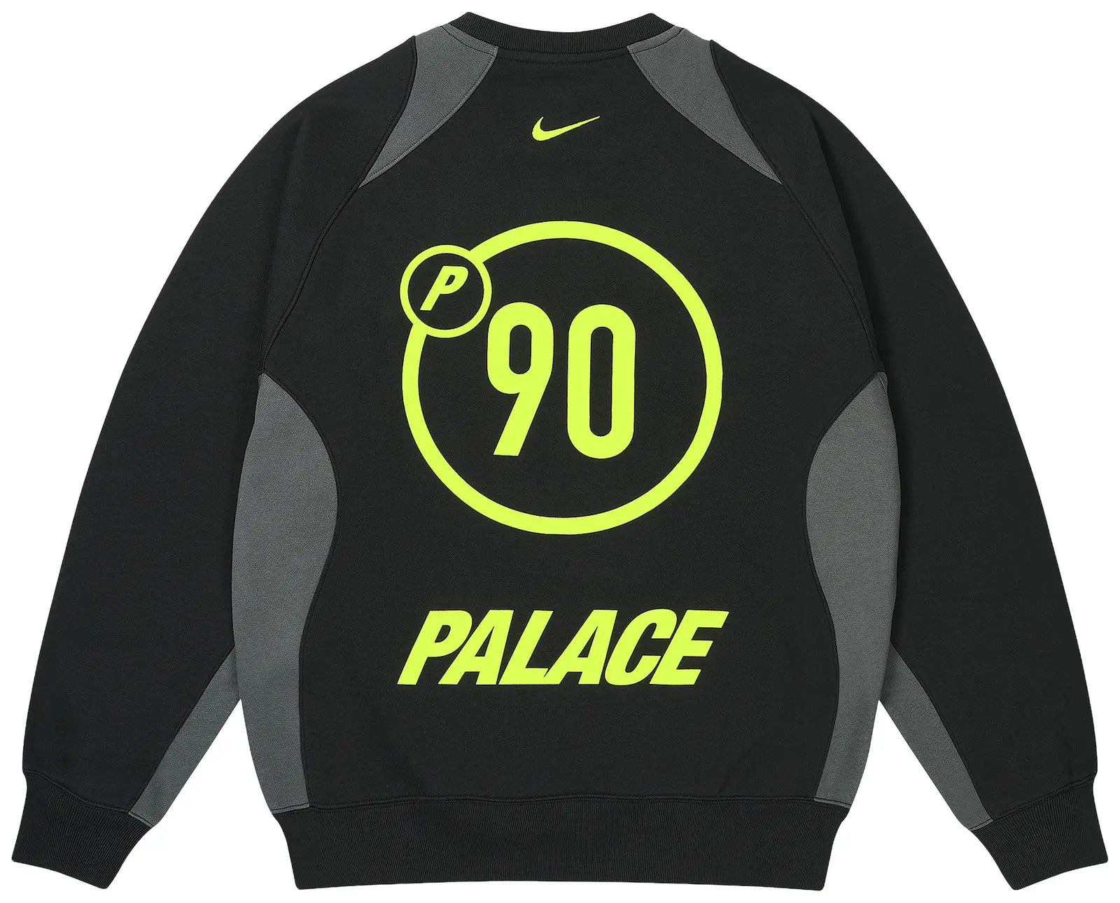 Palace x Nike Total P90 Crewneck Sweatshirt Black