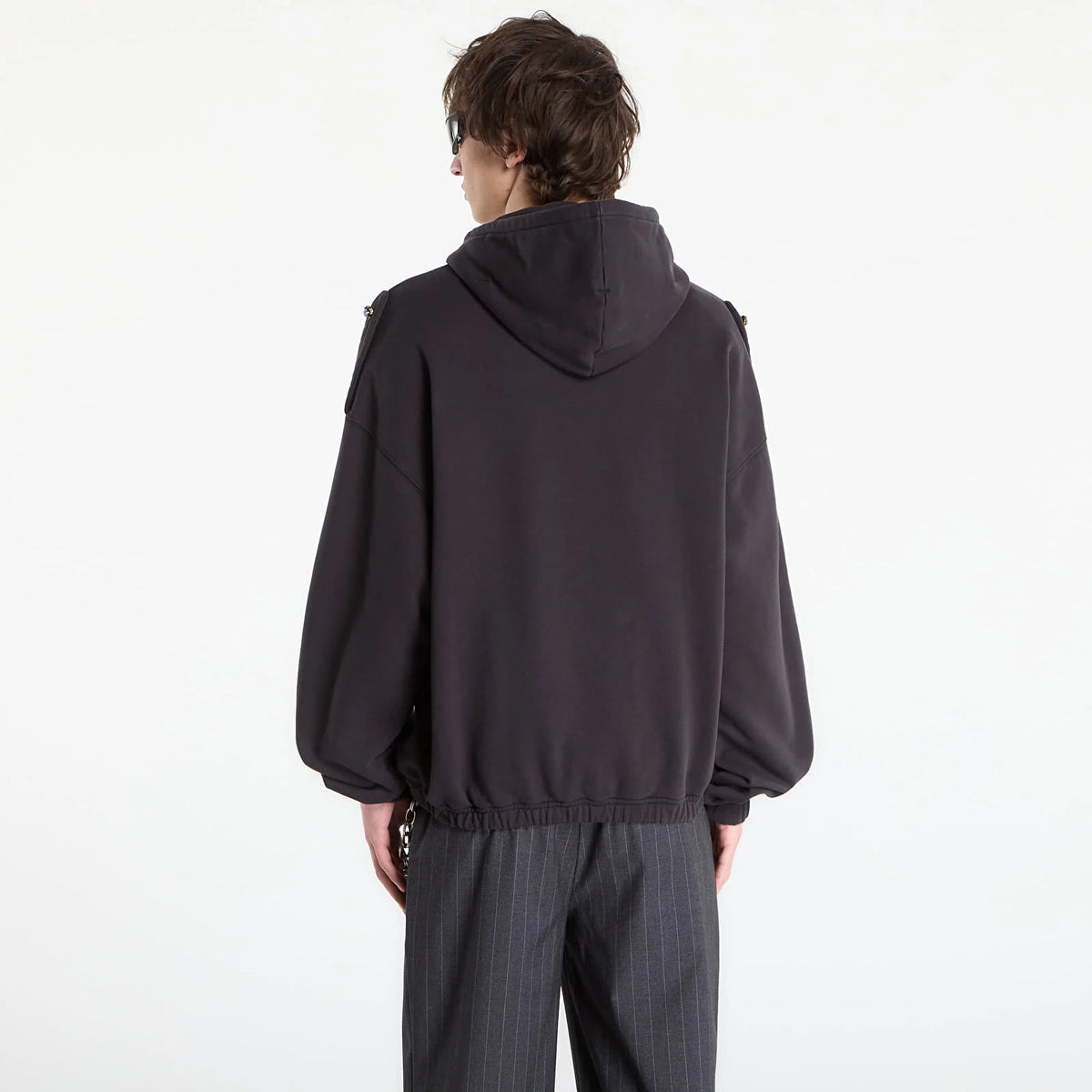 Umbro x Slam Jam Medal Masked Hoodie Strong Wash Black
