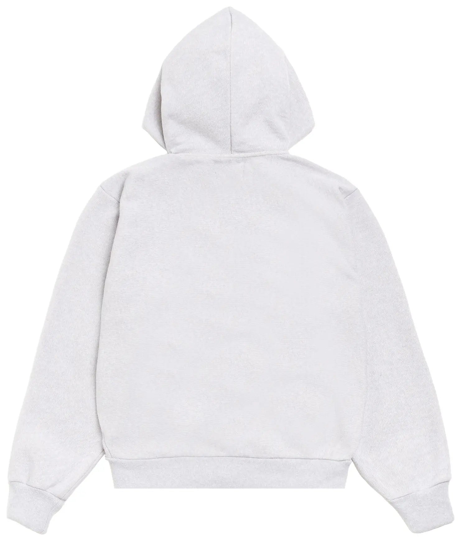 Stussy Patch Zip Knit Hoodie Grey Ash Heather