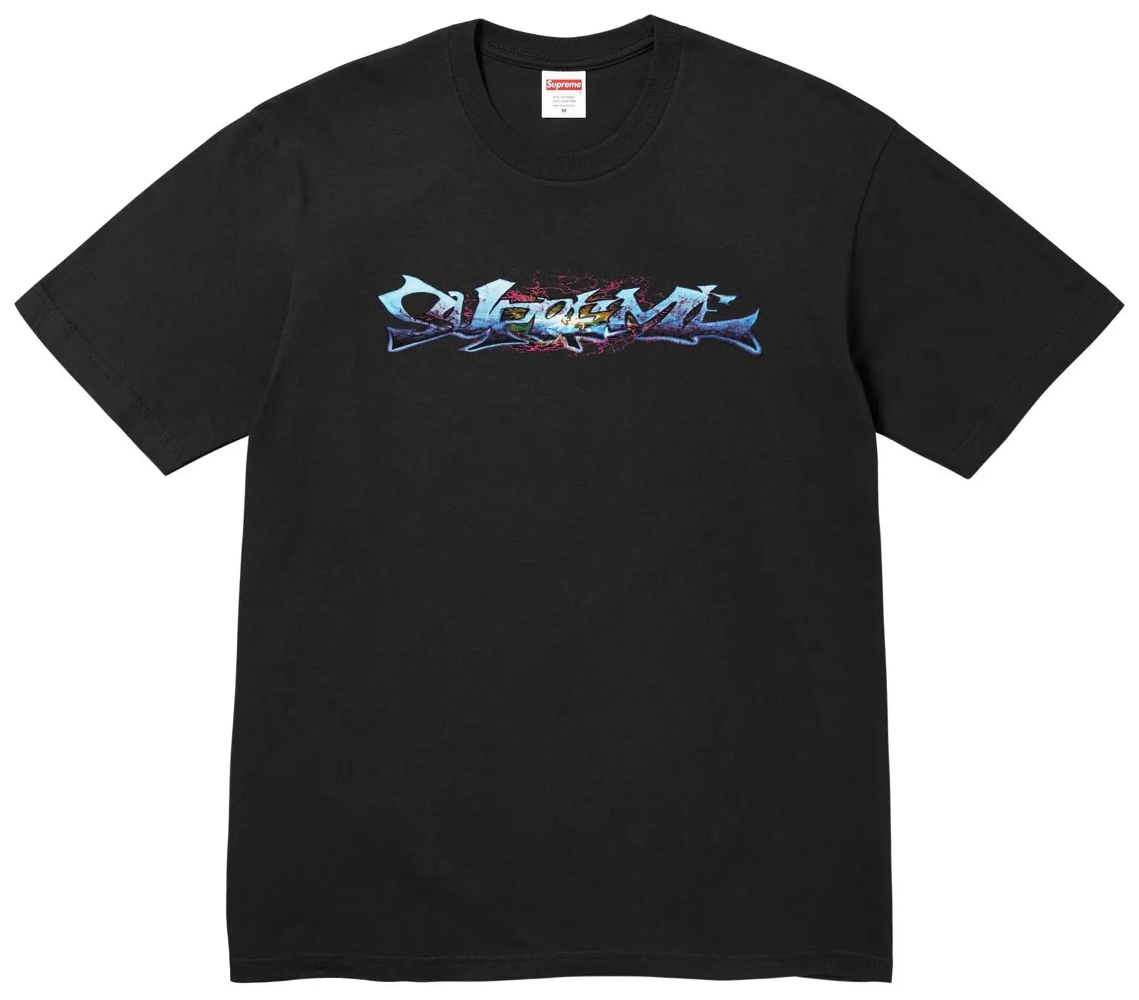 Supreme Tag Tee Black