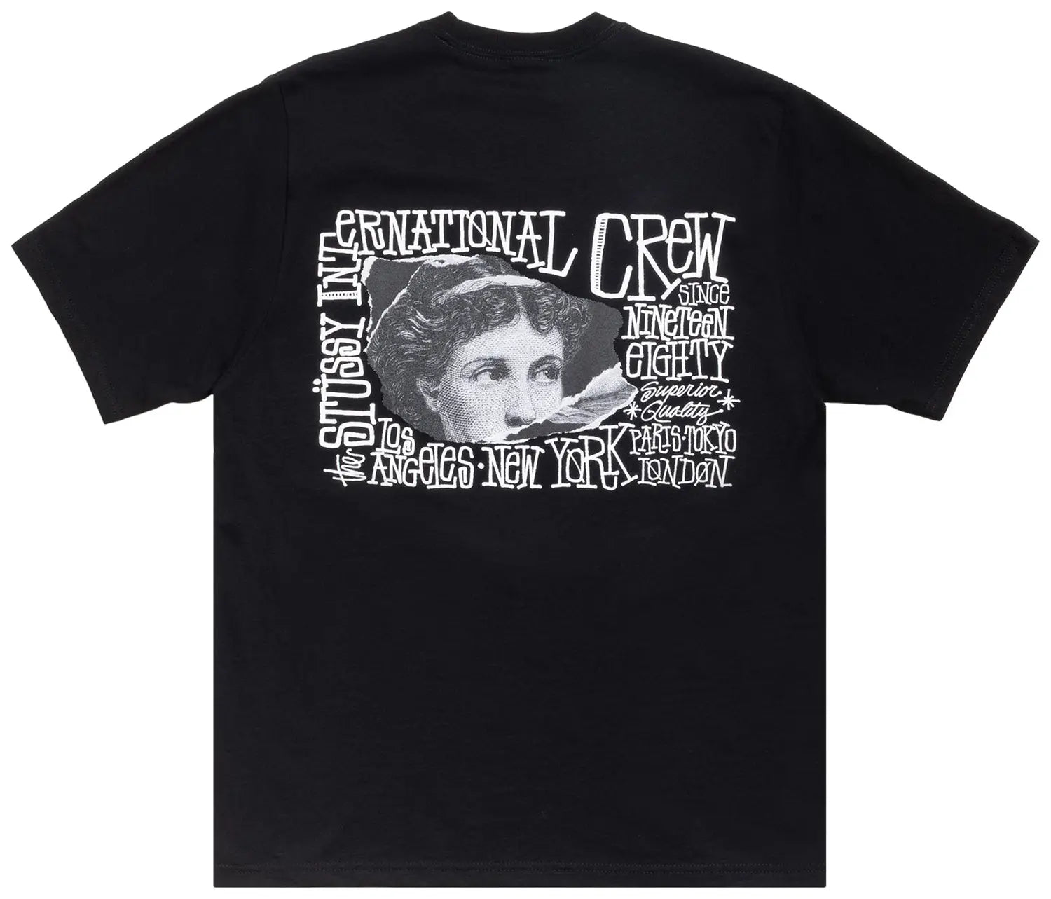 Stussy VICTORIA TEE Black