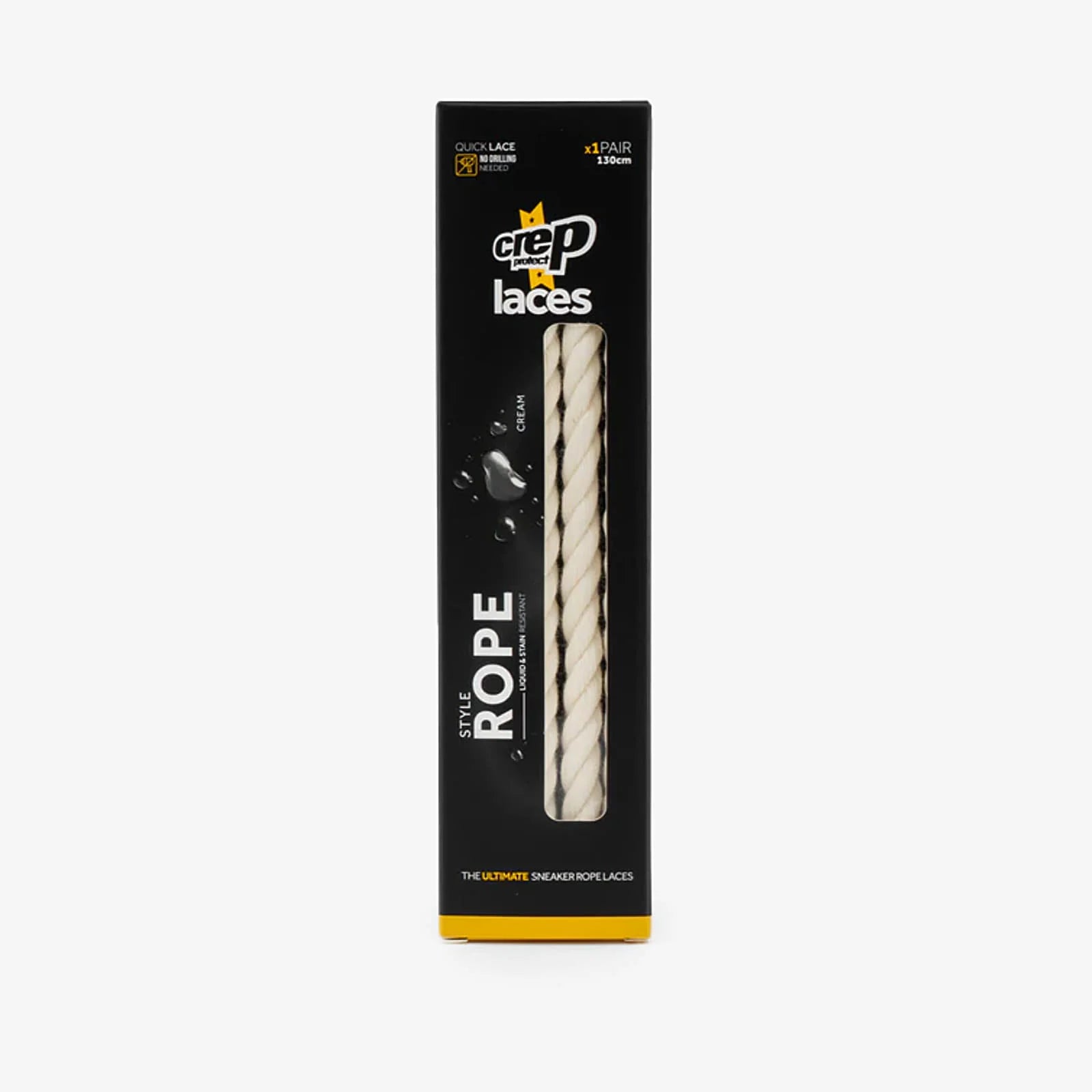 Crep Protect Rope Laces Cream