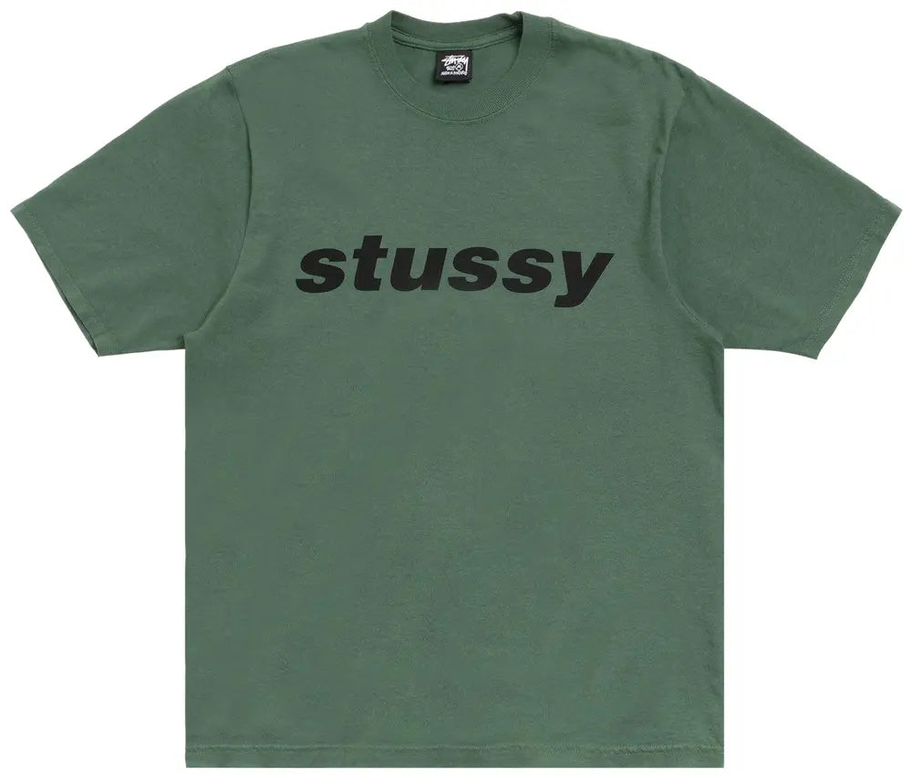 Stussy Shark Pigment Dyed T-Shirt Pine Green