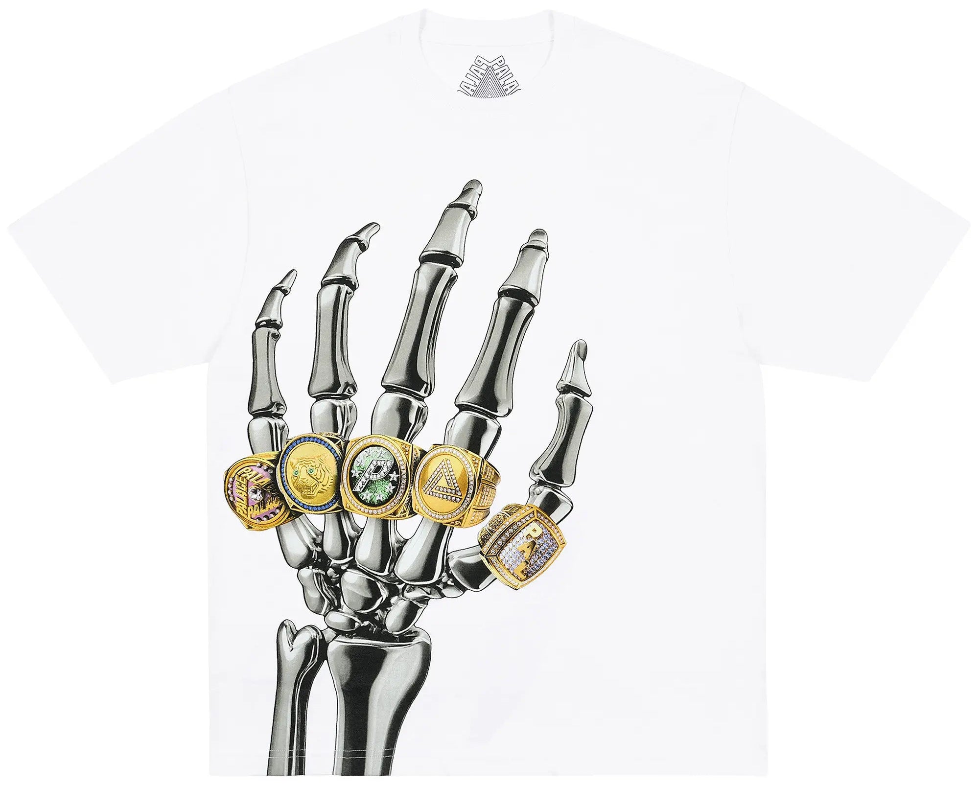 Palace MECHANICAL CHAMPION T-SHIRT WHITE