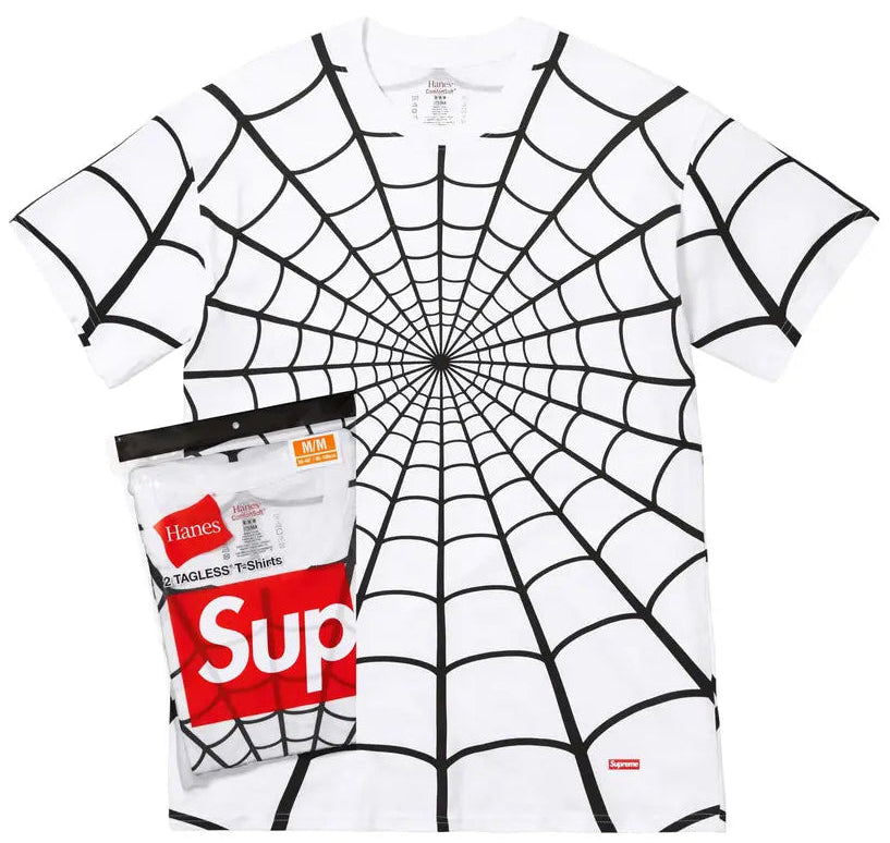 Supreme/Hanes Spider-Man Tagless Tees (2 Pack) 'White'