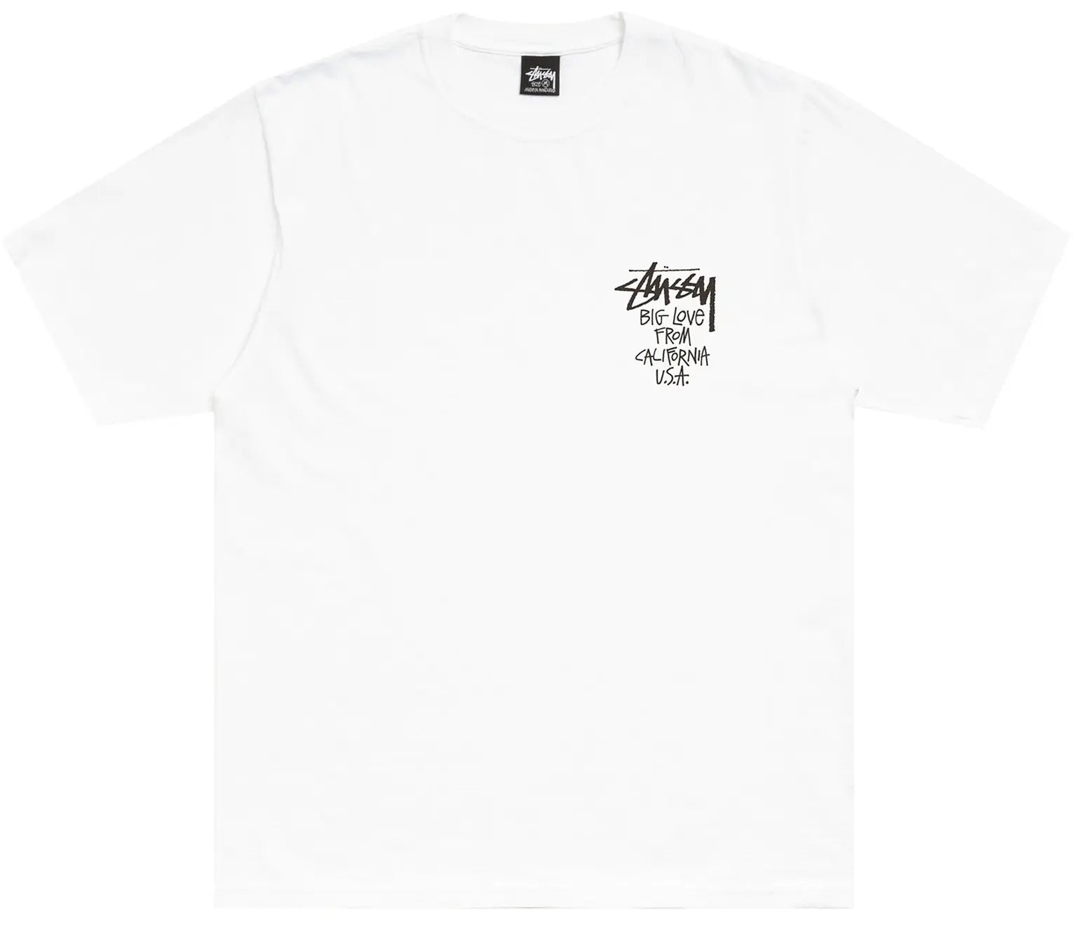 Stussy BIG LOVE TEE White