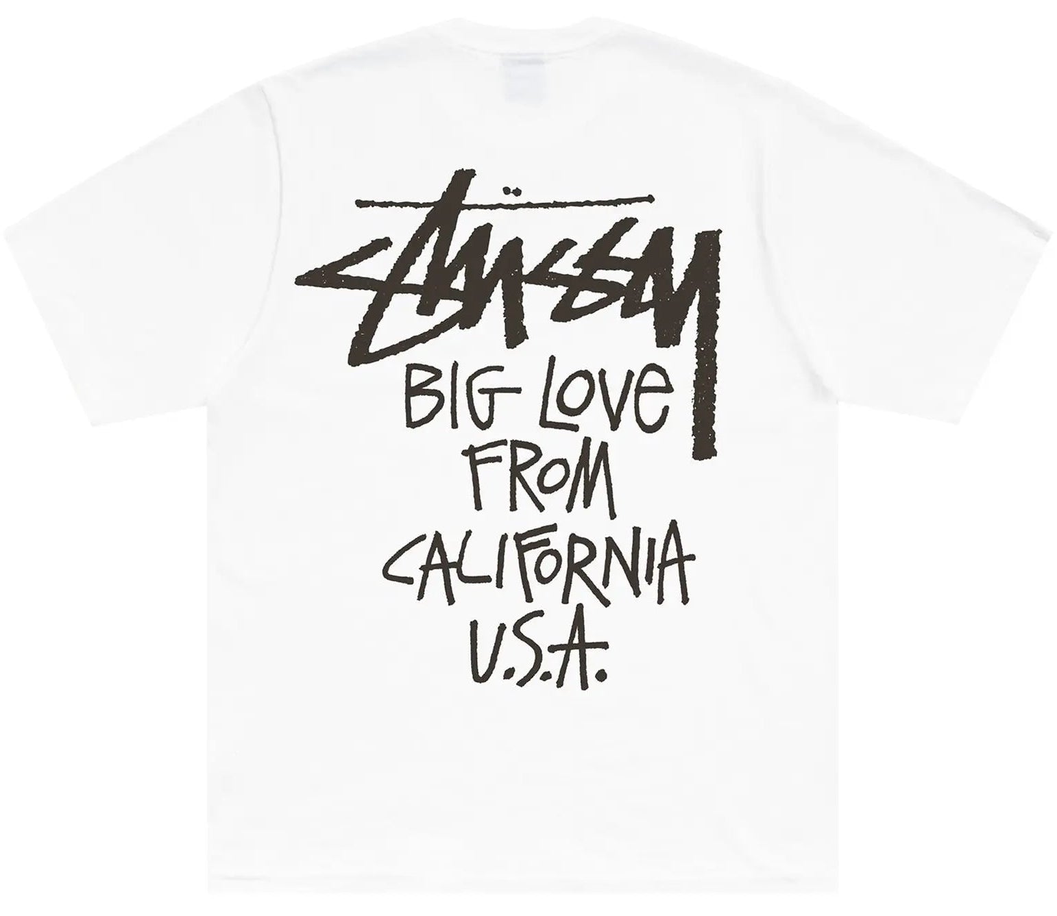 Stussy BIG LOVE TEE White