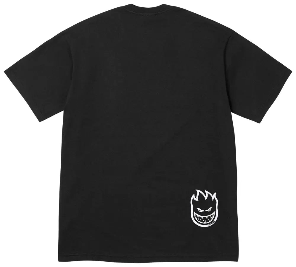 SUPREME®/SPITFIRE® FLAG TEE BLACK
