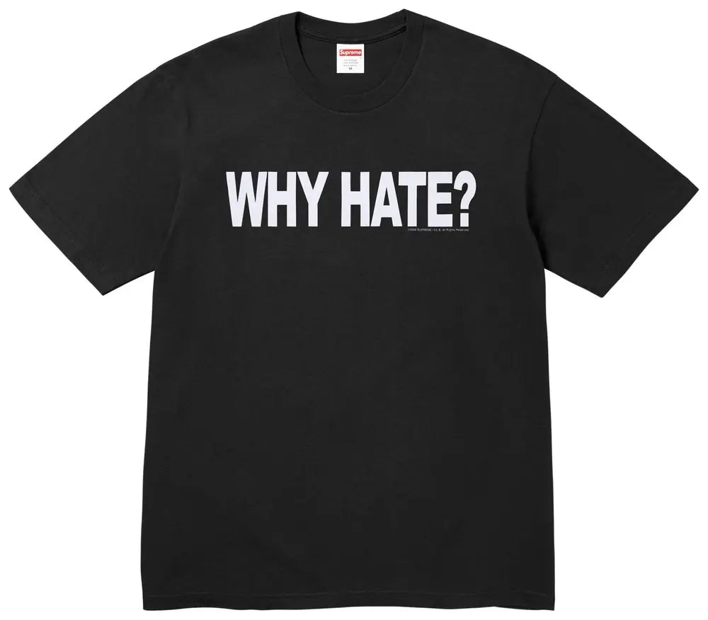 SUPREME BASED TEE BLACK