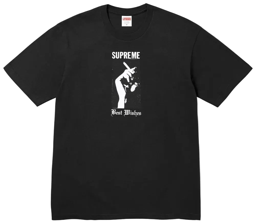 SUPREME WISH TEE BLACK