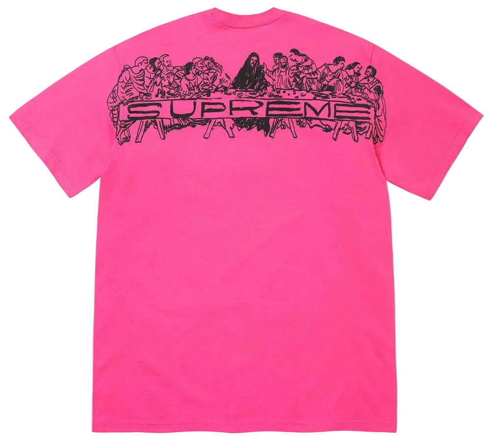 SUPREME SUPPER TEE FUCHSIA