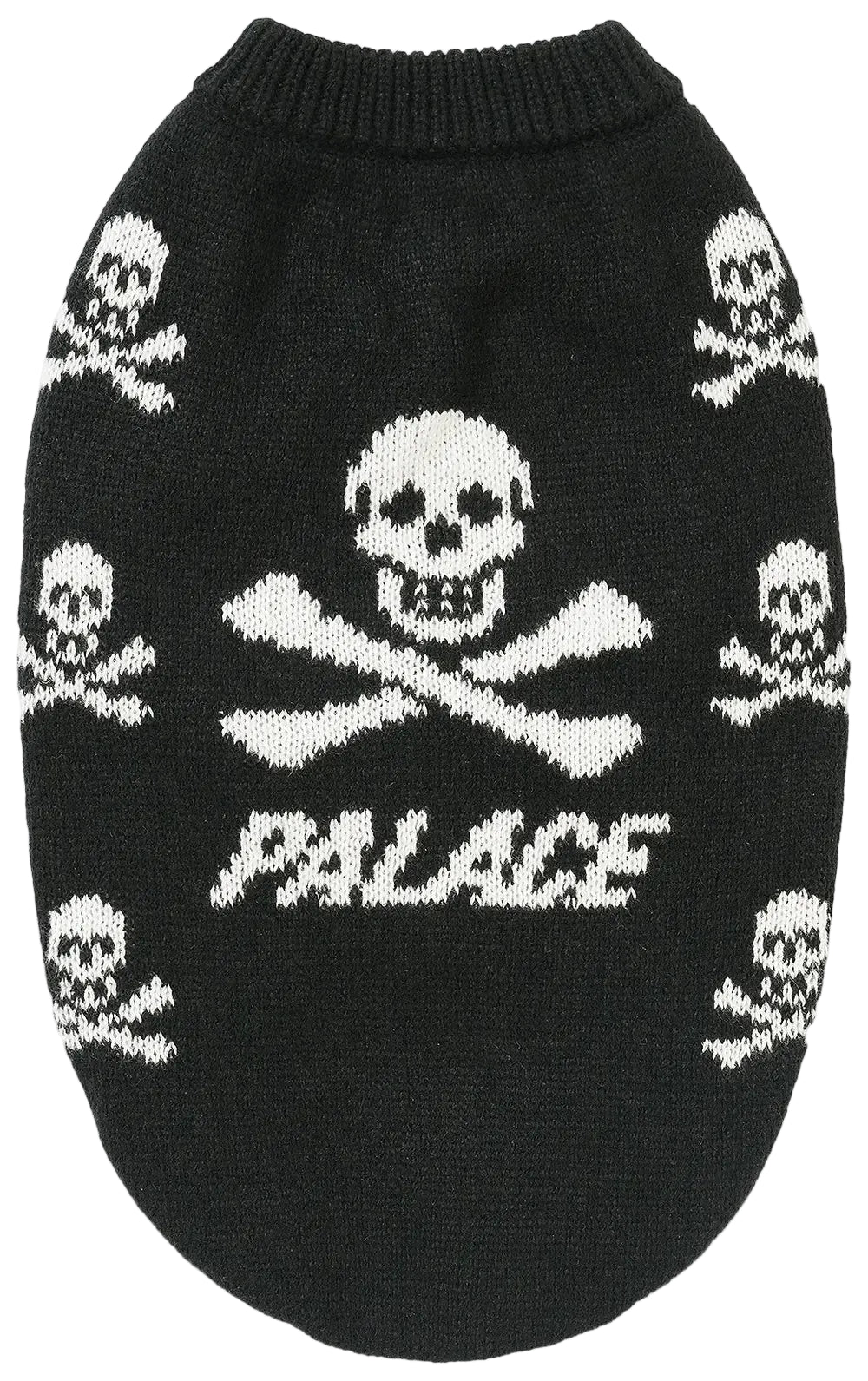 Palace PIRATE DOG JUMPER BLACK