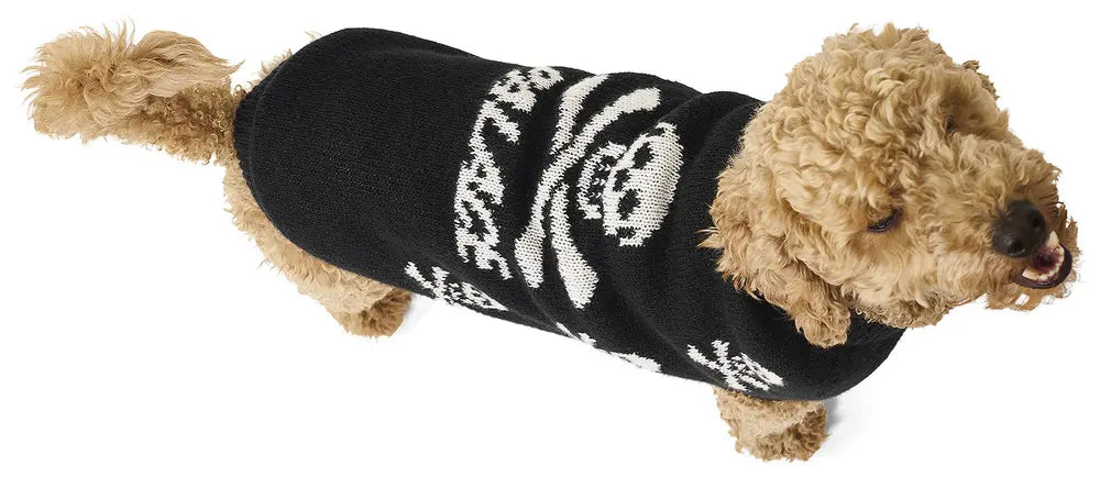 Palace PIRATE DOG JUMPER BLACK