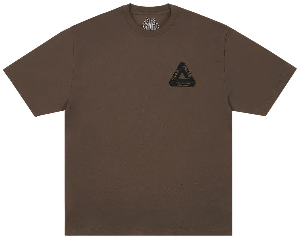 Palace Skull Tri T-Shirt Chocco Brown