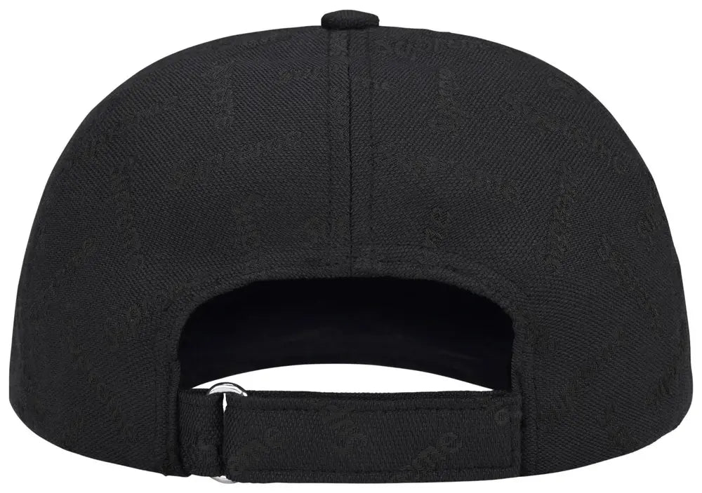 Supreme Monogram Jacquard 6-Panel Black