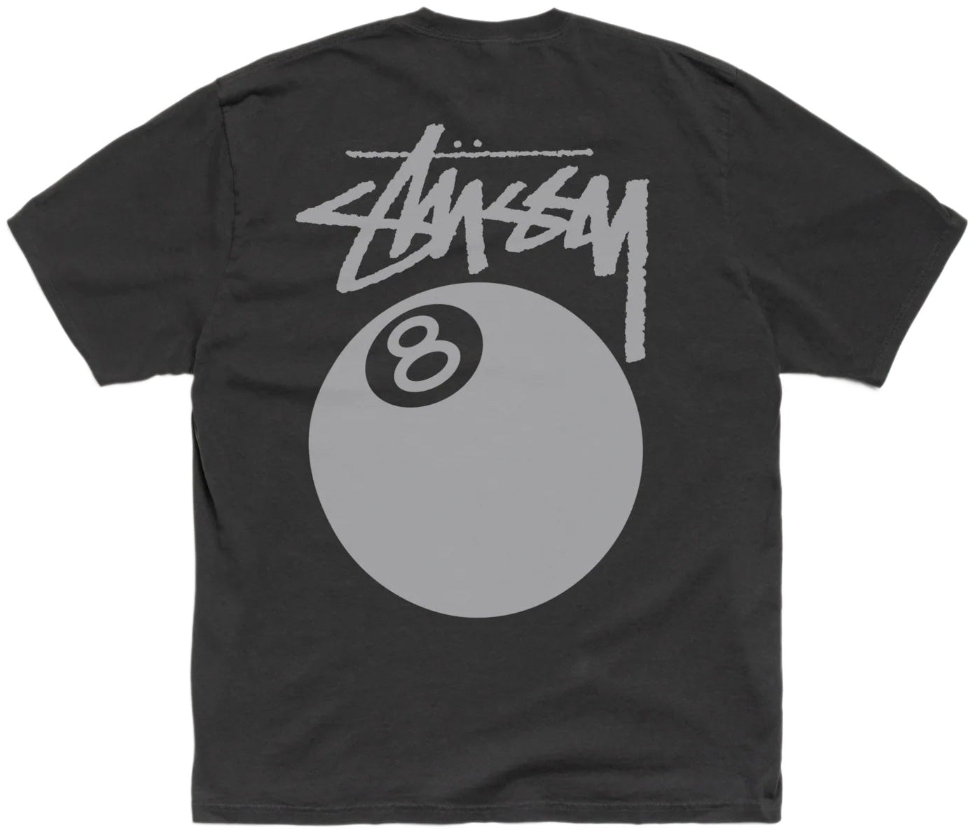 Stussy 8 Ball Pigment Dyed Tee Black