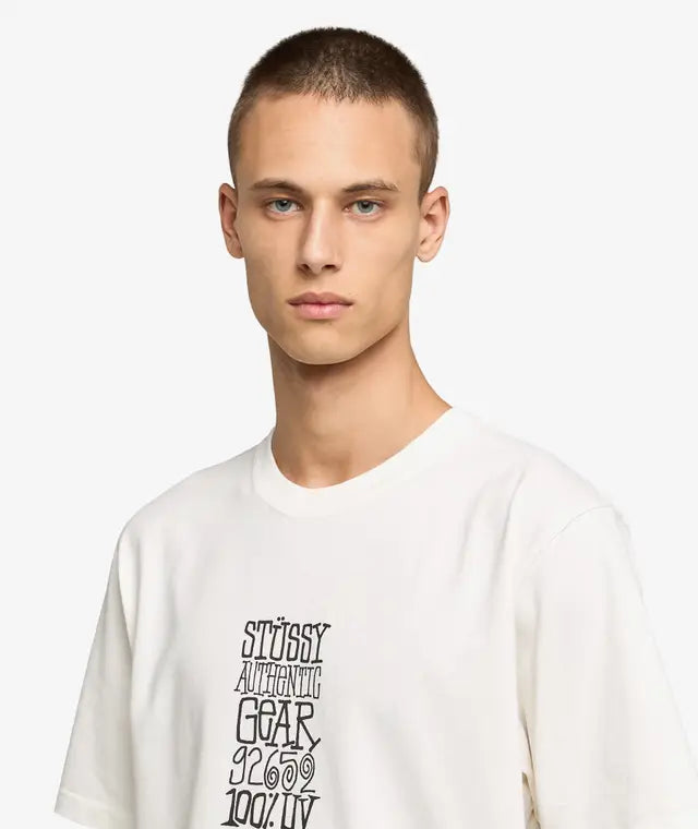 Stussy Authentic Gear T-shirt Natural Pigment Dyed
