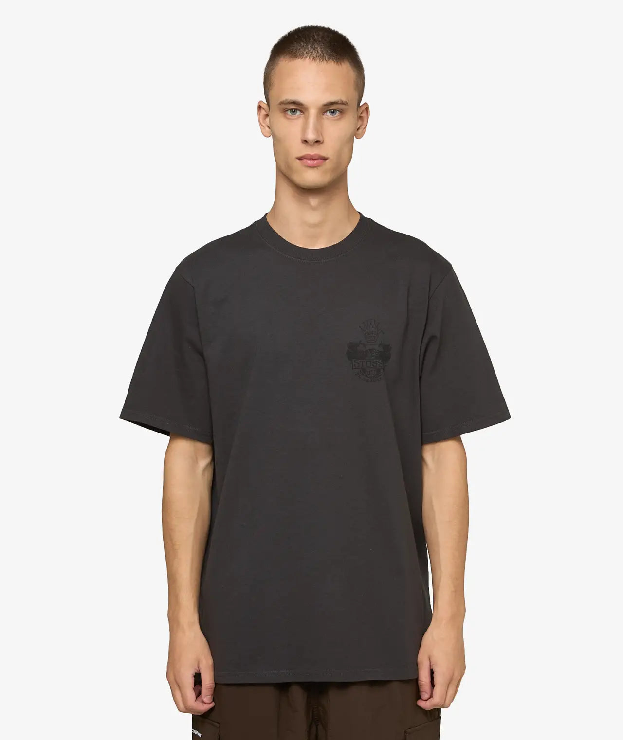 Stussy Built To Last T-Shirt Black Pigment Dyed