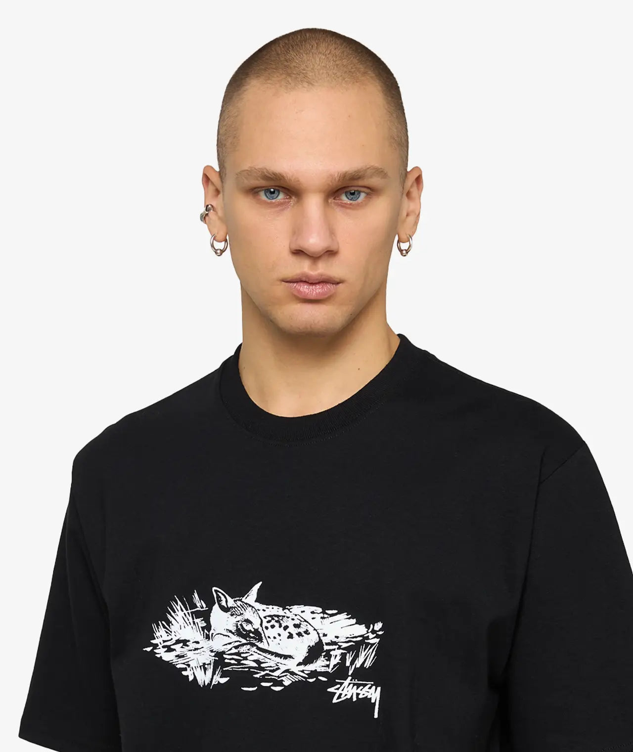 Stussy Fawn Tee Black