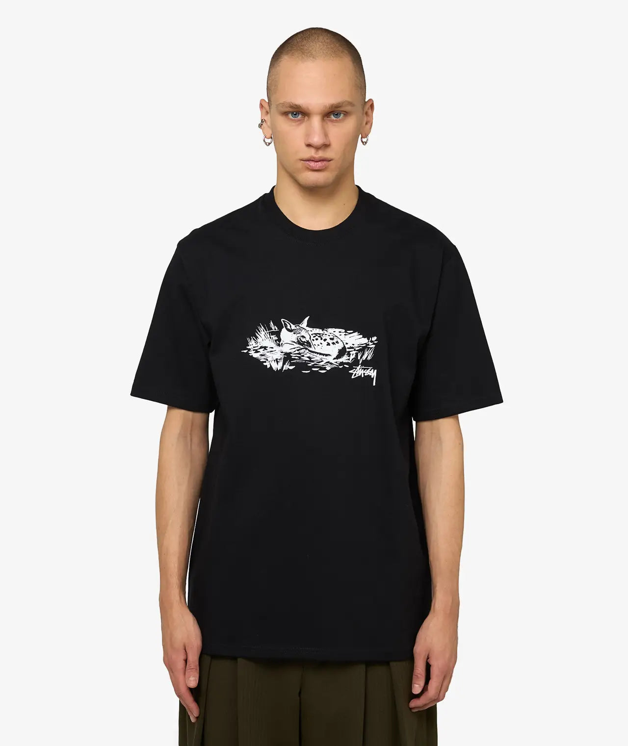 Stussy Fawn Tee Black
