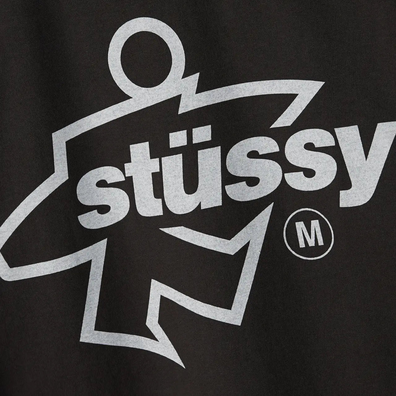 Stussy Surf Size Pigment Dyed T-Shirt Black