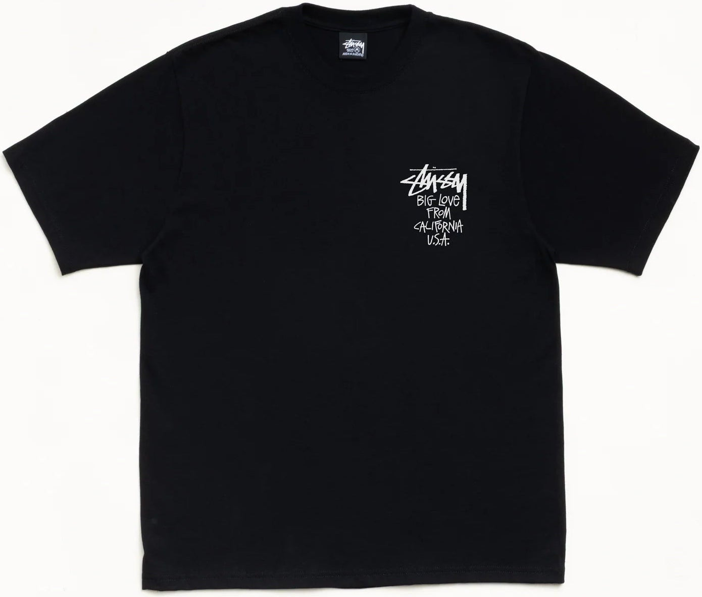 Stussy BIG LOVE TEE Black