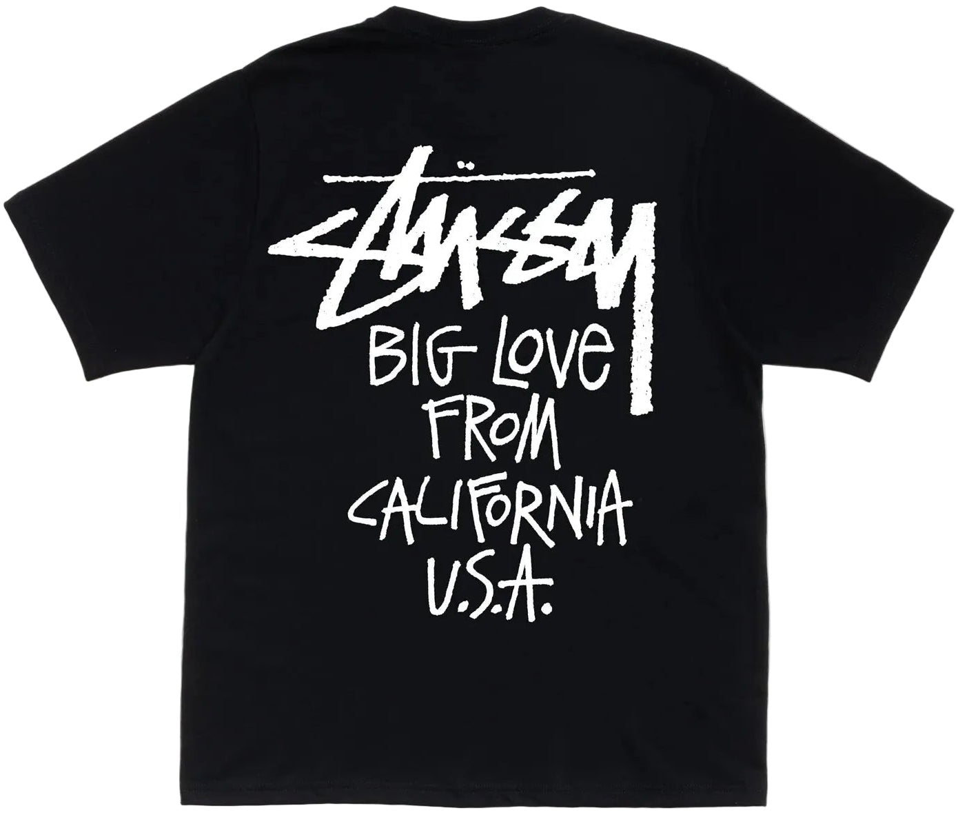 Stussy BIG LOVE TEE Black
