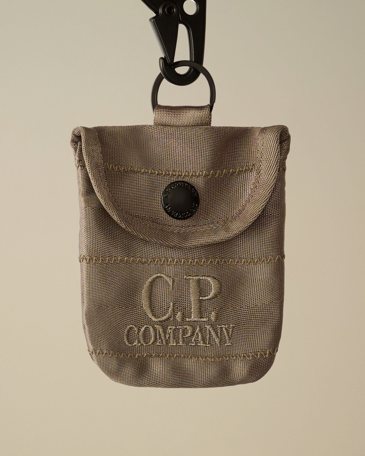 C.P. Company herringbone mini pouch Vintage Khaki