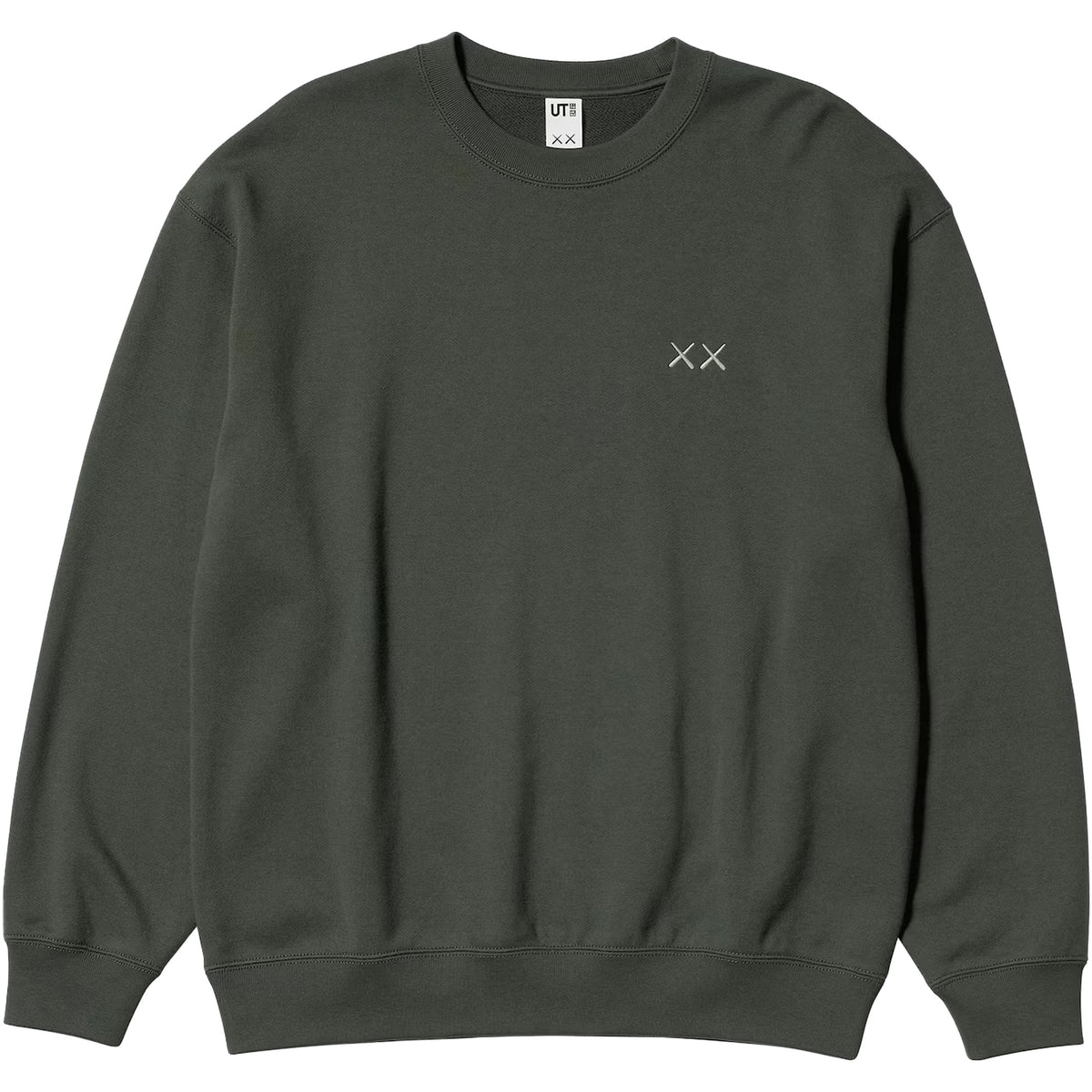 Kaws x Uniqlo Grey Black Sweatshirt