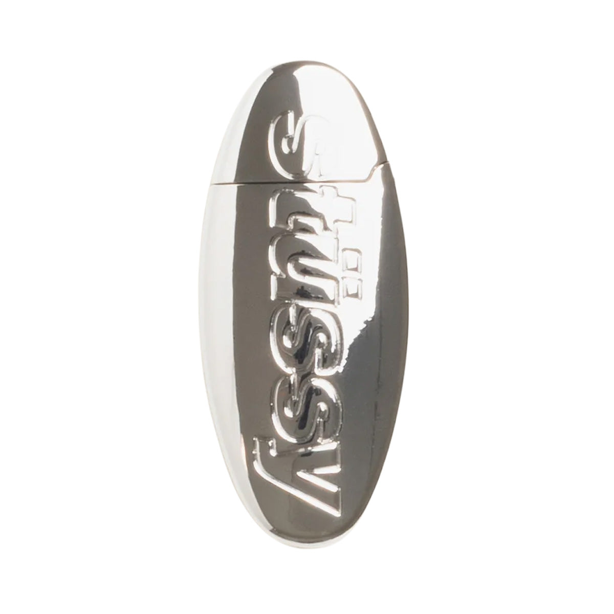 Stussy METAL PILL LIGHTER CASE Silver