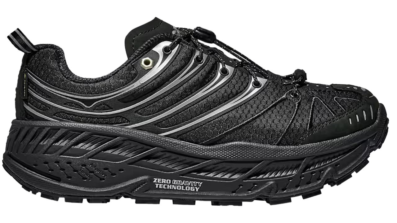 Hoka One One Stinson EVO Gore-Tex Black Silver