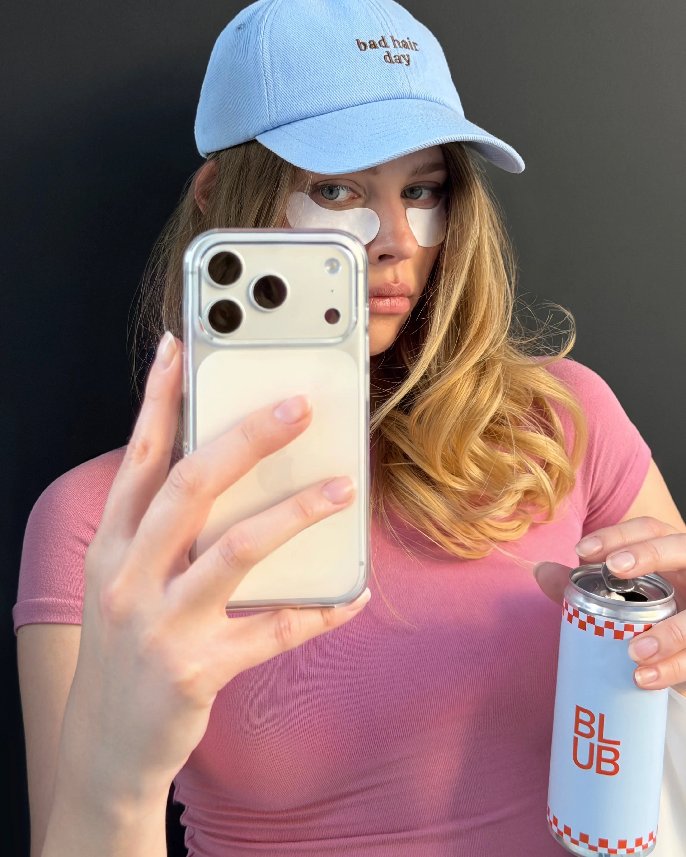 BLUB Bad Hair Day Cap Color Blue