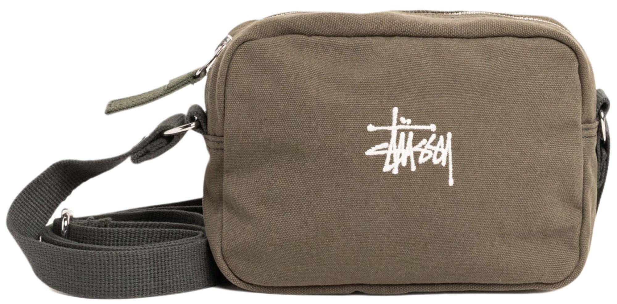 Stussy Canvas Pouch Green
