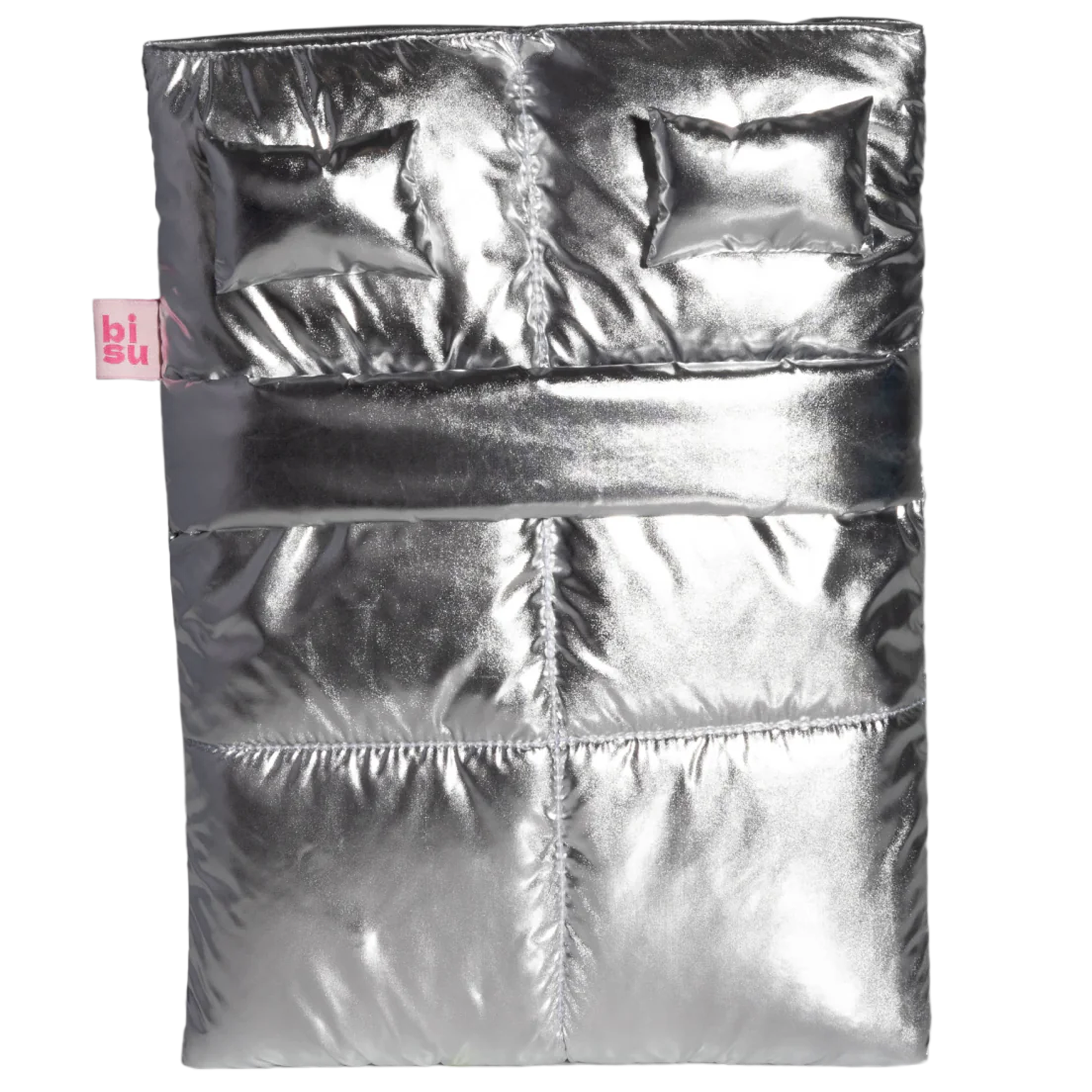 BISU Padded Laptop Sleeve Pillow Metallic 16