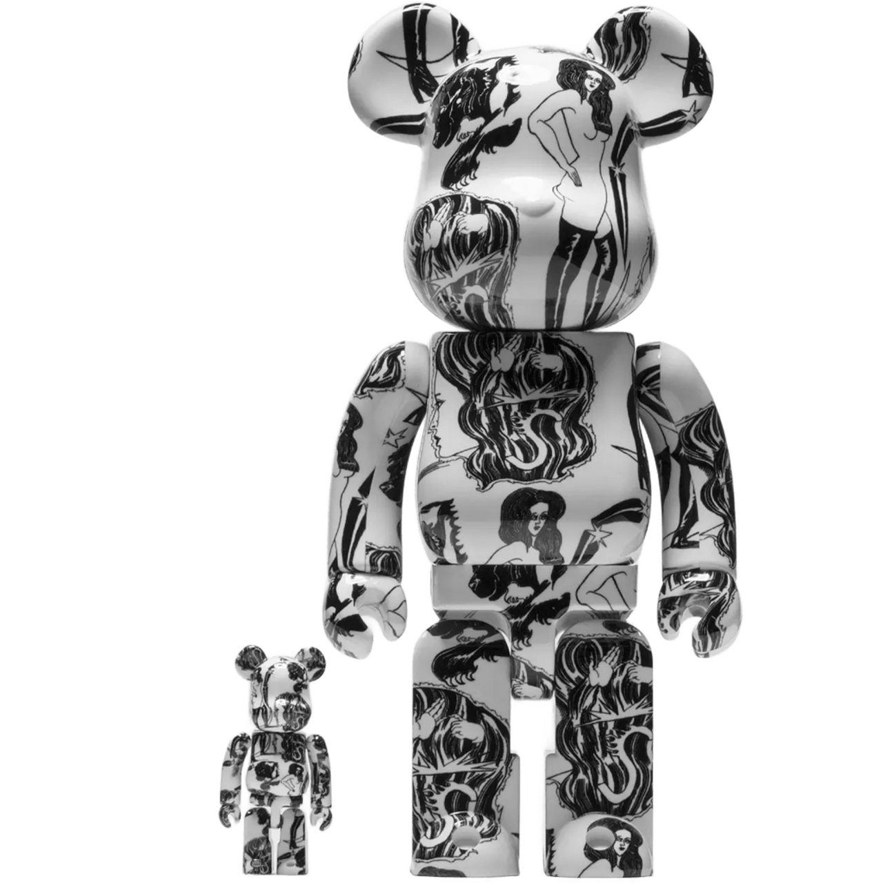 Bearbrick 400% Saiko Otake Planet 2-Pack